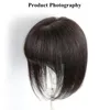 Syntetiska peruker Anemone Lace Base Human Hair Toppers Brasilianska naturliga bitklipp in för volym non remy maskin 221018