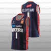 Basketball Jerseys Kyrin Galloway 36ers Home NBL Men Jersey Mitch McCarron Robert Franks Anthony Drmic Daniel Johnson Kai Sotto