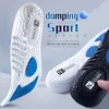 Semelles de baskets élastiques souples orthopédiques en Silicone pour hommes femmes Sport course respirant Absorption des chocs semelle de chaussure coussinets