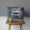 Oreiller enfants rêve voiture taie d'oreiller dessin animé cadeau couverture chambre maison canapé chaise siège décor Polyester couvre 45 cm