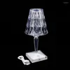 Table Lamps 1PCS Diamond Lamp Acrylic Decoration Desk For Bedroom Bedside Bar Crystal Lighting Fixtures Gift LED Night Light