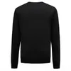 Men's Sweaters Brand Designer Sweater Men Leather Curs Knitwear Winter Warm Pullover Slim Fit Cashmere Lovely Eyes