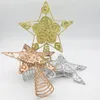 Kerstdecoraties Fijn afwerking Aantrekkelijke boomtopper Star Lichtgewicht Top Decoratie Glittering voor festival