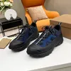 2022 new fashion Winter New Print Training Shoes Retro Plaid Splice Thick Sole Casual Shoes top quality