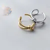 Wedding Rings Exaggerated Personality Retro Bow For Women Charm Engagement Men Vintage Knuckle Finger Jewelry 2022