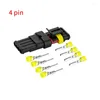 Lighting Accessories 5/10 Kits 1/2/3/4/5/6 Pin Super Sealed Waterproof Wire Connector Plug Car Battery Plug-in