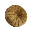 Pillow Round Throw Comfortable Velvet Soft Filling Chair 14.96in Floor Home Decor