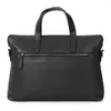 Aktentaschen Business Casual Männer Top-griff Tasche Hohe Qualität PU Leder Handtasche Tote Schulter Messenger Laptop Taschen