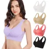 Yoga Outfit Femmes Sous-Vêtements Soutien-Gorge Respirant Sans Couture Bralette Avec Coussinets Coupe Sans Fil Gilet Fitness Push Up Soutien-Gorge