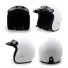 خوذات ركوب الدراجات المفتوحة الوجه للدراجة النارية خوذة رجعية خمر Casque Casco Mopeds Vespa Rbike Jet Pilot Capacete de Men Women L221014