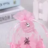 Embrulho de presente 120pcs Aniversário Baby Shower Candy Box Festas de casamento Supavies personalizadas tipo berço criativo Bolsa