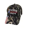 Président Donald Trump 2024 Chapeau Camouflage Casquettes de baseball Femmes Hommes Designers Snapback US Flag MAGA Anti Biden Summer Sun Visor
