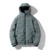 Męskie kurtki jesienne zima 2022 Nowy solidny zagęszcza luźne koreańskie proste ubrania bawełniane młodzież tops parkas ponadwymiarowa 5xl męska kurtka z kapturem G221013
