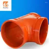 Bath Accessory Set Sanitary Plumbing Accessories Standard Grey Color Material Pipe Fitting Coupling