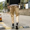 Men's Pants Four Seasons Versatile Multi-pocket Port Fashion Brand Casual Men's Overalls Straight Loose Japanese Korean Trousers