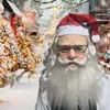 Parti Maskeleri Noel Yüz Yetişkinleri Noel Baba Maddesi Lateks Başlık Cosplay Araçları Tema 221017