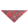 Dog Apparel Pet Triangle Scarf Hawaiian Style Bandanas For Puppy Cats Collar Bibs Neck Decor Summer Large Accessories