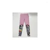 Men's Sweaters Women Funny Cartoon Leggings High Waist Printing Long Pants Female Workout Patchwork Jeggings Sports Fitness Legging