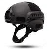 사이클링 헬멧 탄도 ACH High Cut 전술 전술적 방전 방향 갑옷 Aramid 코어 안전 L221014