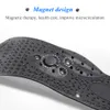 Insolas magn￩ticas de gel de silicone terapia de perda de peso Arco de suporte Sapatos Sapatos Pads Terapia Massagem P￩ de acupress￣o Pad Inserir