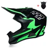 Cykelhjälmar Professionell lättmotocrosshjälm ATV Off-Road Downhill Cross Capacete da Motocicta Cascos Dot godkänd L221014