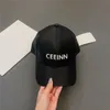 Designer Schipper Hoed Vrouwen Lederen Baseball Caps Man Luxe Ontwerpers Emmer Hoeden Herfst Bruin Zwart Casquette Brief Borduurwerk C Fedora