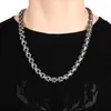 Chaînes gothique Dragon Keel chaîne collier ras du cou pour hommes lourd en acier inoxydable 316L sur le cou bijoux cadeaux d'anniversaire petit ami père266u