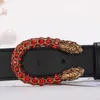 Cintura di design di lusso Fibbia ad ago Moda Cinture da donna in vera pelle di alta qualità Cintura da uomo con lettera Aggiungi scatola