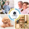 Kamery kopuły WiFi 5G IP Auto śledzenie wideo Mini 4MP 360 Monitor CCTV Smart Home Wireless 221025