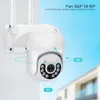 Câmeras de cúpula câmeras de 5mp câmera IP PTZ Câmera de segurança ao ar livre Wi -Fi Human Detect Rastreamento automático Câmeras de vigilância de zoom digital 5x CCTV ICSEE 221025