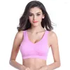 Yoga Outfit S-6XL Comfortable Seamless Sports Bra Women Running Gym Crop Top Fitness Tank Brassiere Bralette Girasol