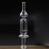 Gros épais Heady accessoires pour fumer paille de verre coloré brûleur à mazout tuyau de collecte d'eau cire dab plate-forme bongs tuyaux