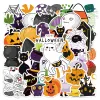 50PCS Halloween Decoration DIY Stickers Pack For Girl Children Boba Bubble Teas Decal Sticker To DIY Stationery Luggage Suitcase Laptop Guitar PC Water Bottles