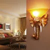 Wall Lamp European Elephant Creative Personality Retro Mascot Corridor Stairs Bar KTV El Project