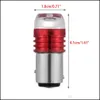 Bulbos de carro 2pcs 1156 BA15S 1157 BAY15D P21W DC 12V CARRO LED REVERSA LUZ DE LUZ LIGHT Stop BB Drop Deliver