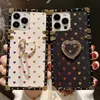 Rainbow Color Star Love Support Telefoonhoesjes voor iPhone 14 Max 13 Pro Max 11 12 13 Mini XS XR 7 8 Plus 6 Square Case Women