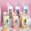 Geschenkpapier 3 Teile/Beutel Schönes Mädchen SHANSHNA PET Washi Tapes Schulbedarf Masking Tape Kleber DIY Scrapbooking Dekor Aufkleber