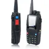 Walkie Talkie Quad Band handheld rádio bidirecional KT 8R 4 bandas intercomunicador externo UHF VHF Ham Transceptor 221017