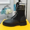 Womens New Color Casual Boots Shoes Leather Knit Mid Top Roman Martin Party Wedding Platform Trainer size35-41