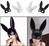 Parti Maskeleri Ayrımcı Cadılar Bayramı Makyaj Topu Kulak Maskesi Gece Kulübü Kız Yarım Yüz Cosplay