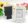 50pcs Décoratifs de fête vintage Forme oblongue Baroque Image Frame Place Place / Photo Holder Favors Favors Home Decoration Supplies 0509