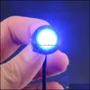 Decorative Lights 2Pcs Led Boat Drain Plug Light Lamp 10W Blue 12V 1/2" Npt For Marine Underwater Fish Drop Delivery 2022 Mobiles Mot Dhtgr