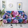 كرسي يغطي غطاء الأريكة الزهرية لغرفة المعيش