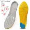 Schoeninzetstukken Pad zachte sport insoles Meminy Foam ademende buitenlopende siliconen gel kussen orthopedische insoles EU 35-47 maat