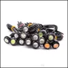 Auto-Nebelscheinwerfer, 20 Stück, Tra-dünne Eagle Eye Drl-LED-Lampe, 18 mm, 3 W, 12 V, Tagfahrlicht, wasserdicht, Parklicht, Engelsaugen, Nebel, Bb, Dhk27