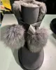 Hot Sell New Classic Design Girl Women Aus Plush Sheepskin Snow Boots Korta Snow Boots Fur Inted Håll varma stövlar