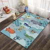 Carpets Kids Cute Rugs Living Room Bedroom Kitchen Floor Mat Bedside Study Door Boys Girls Baby Climbing Mats