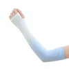 Knieholfen Sommerstufe Farbe Ice Seiden Chiffon Sonnenschutz Frauen ￄrmel Au￟ Anti Ultraviolett Sandstrand Sonne Sch￼tzen Sie sich Armhandschuhe
