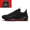 air max 97 running shoes for men women 97s sneakers Mschf Lil Nas x Satan Jesus Triple White Black Pine Green Volt Reflective Bred Sail outdoor sports trainers size 36-45