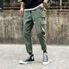 Men's Pants Four Seasons Versatile Multi-pocket Port Fashion Brand Casual Men's Overalls Straight Loose Japanese Korean Trousers